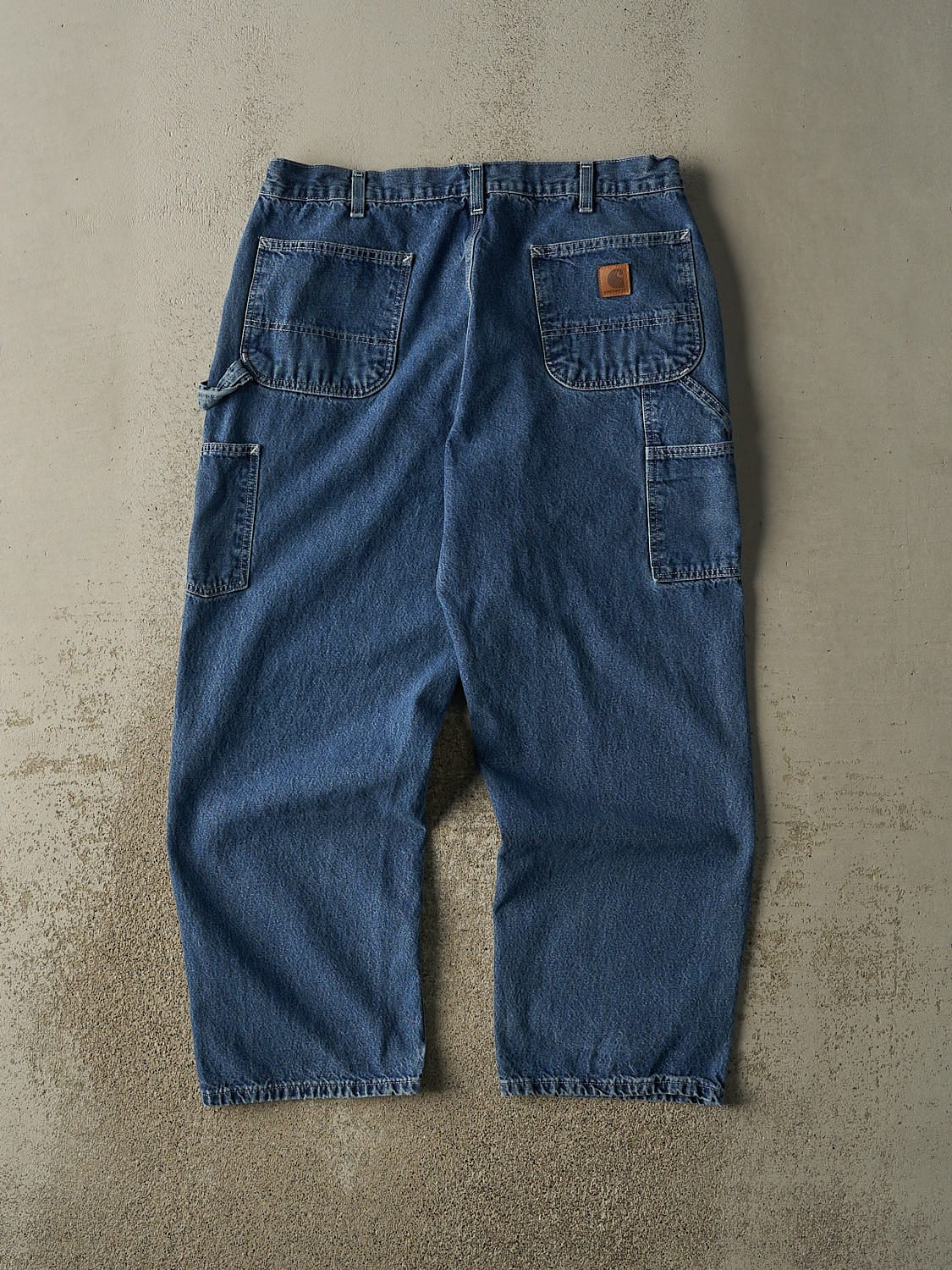 Vintage 90s Dark Wash Carhartt Carpenter Jeans (36x28.5)