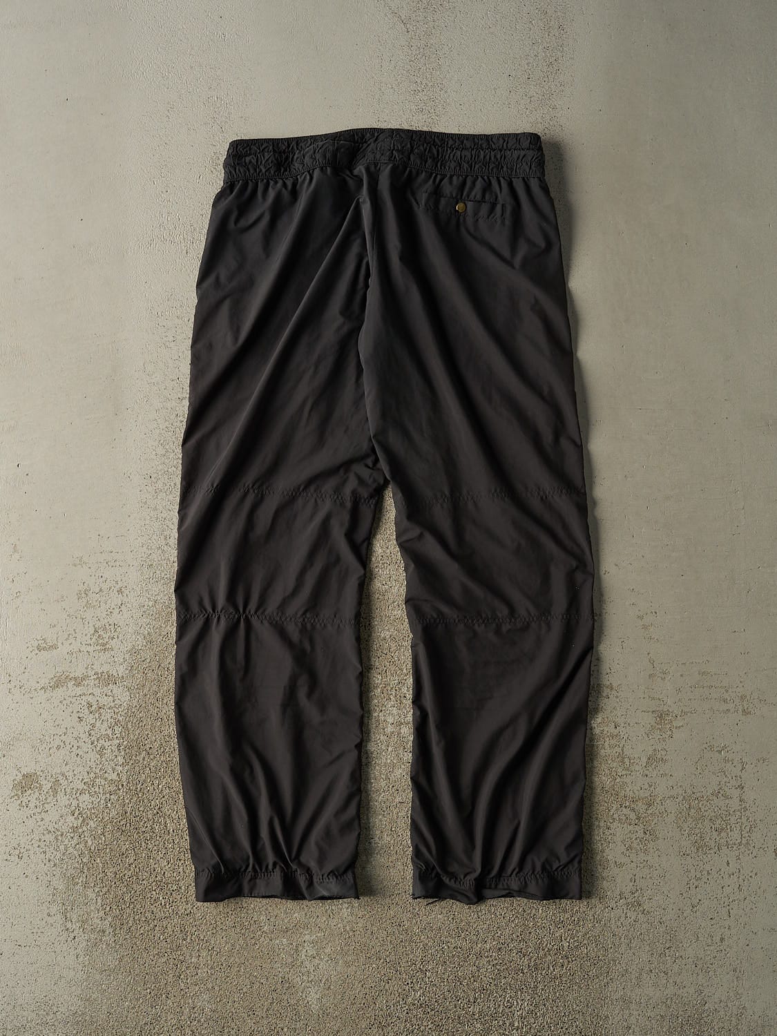 Vintage Y2K Black Nike Track Pants (36x31)