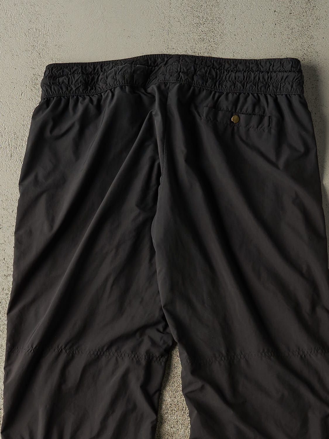 Vintage Y2K Black Nike Track Pants (36x31)