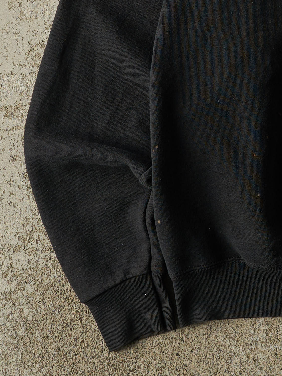 Vintage 90s Black Blank Crewneck (S)