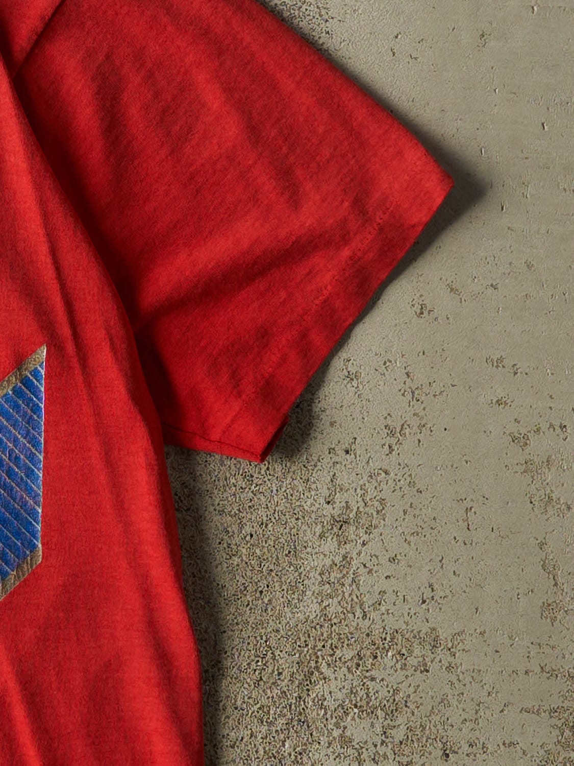Vintage 80s Red Molson Canadian Single Stitch Tee (L)