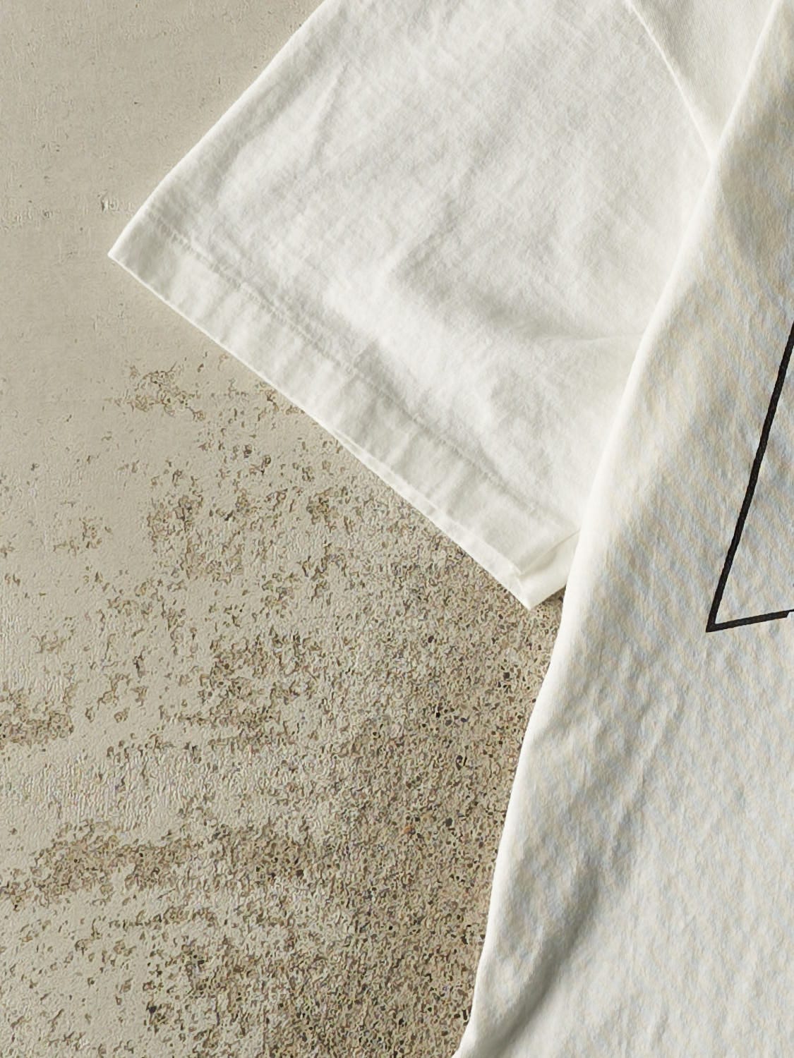 Vintage 90s White Kokanee Single Stitch Tee (L)