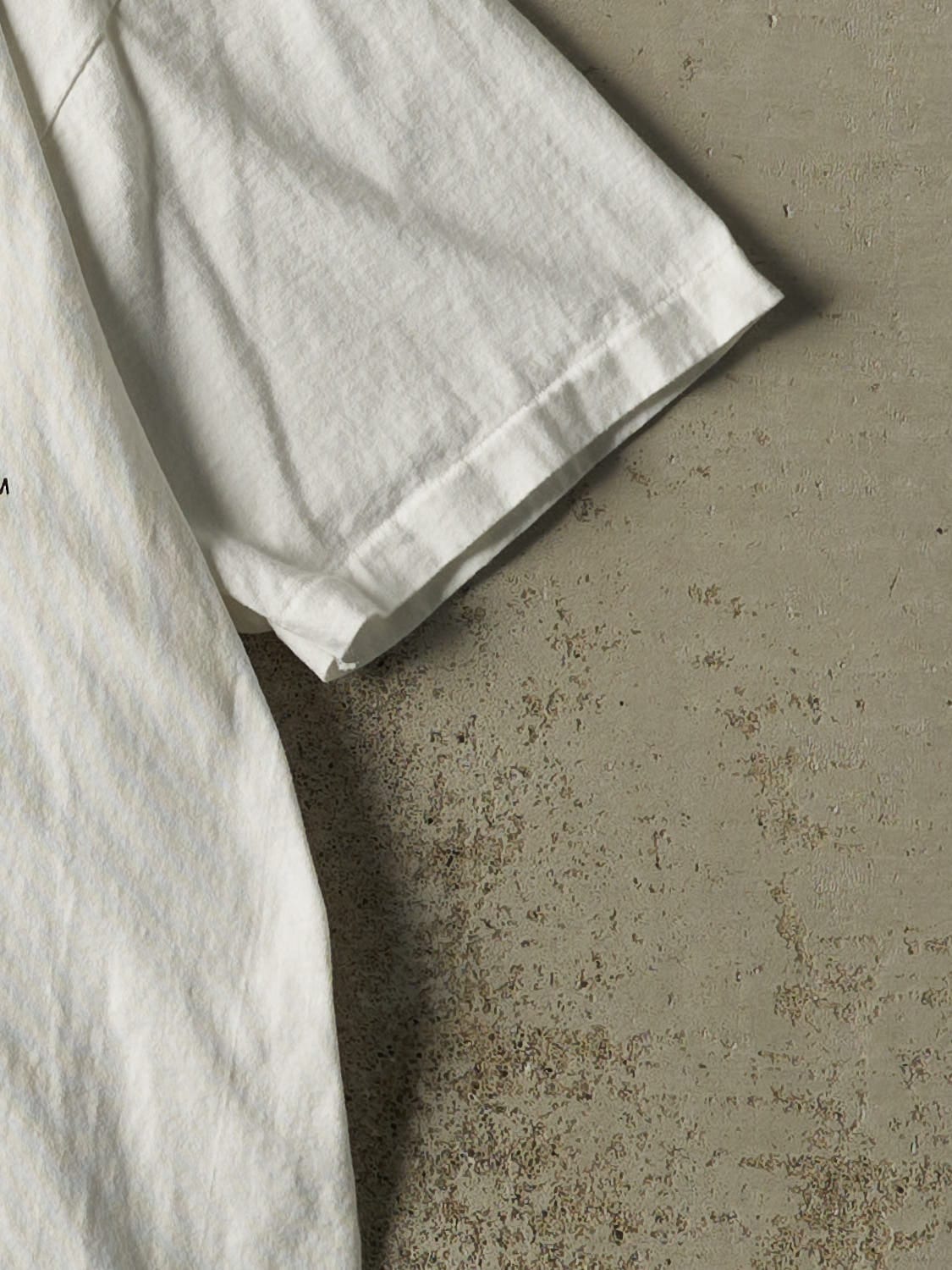 Vintage 90s White Kokanee Single Stitch Tee (L)