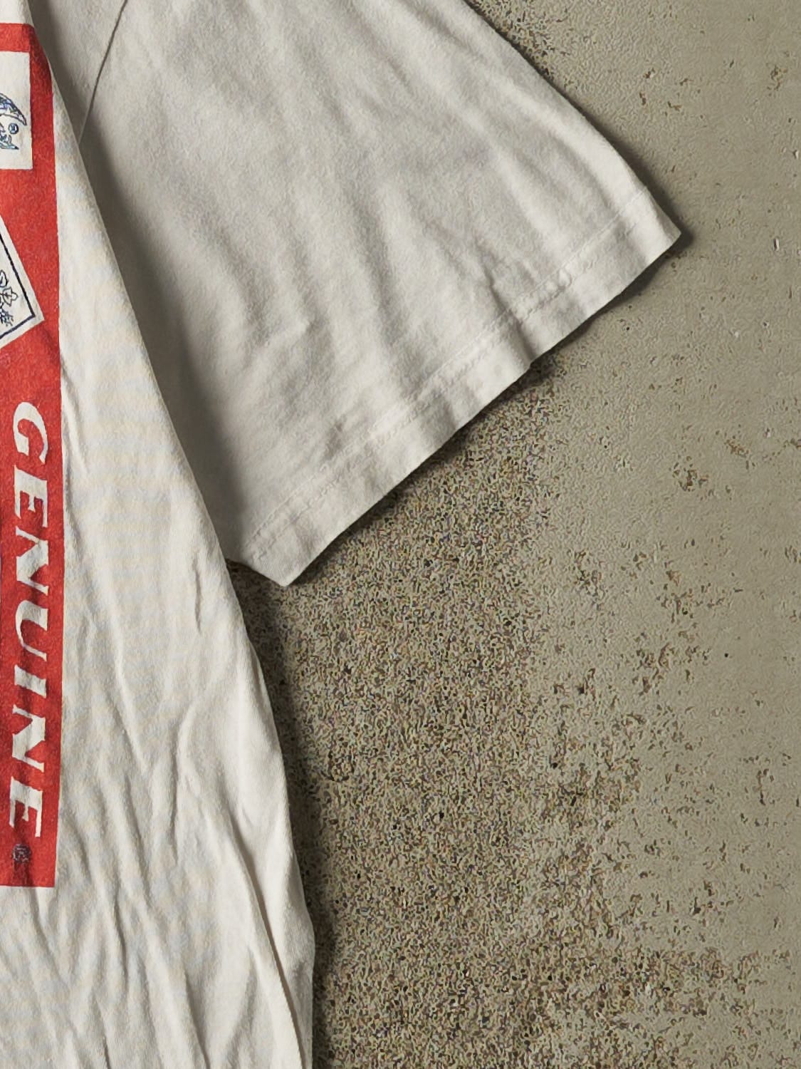 Vintage Y2K White Budweiser Tee (XS/S)