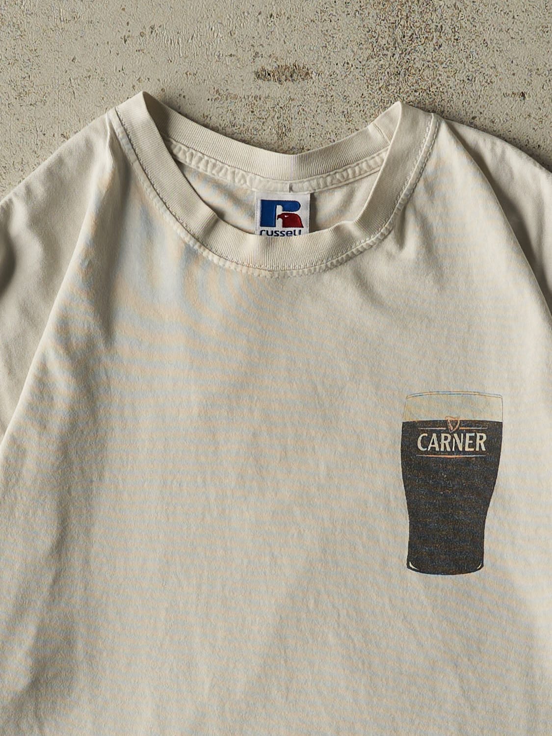 Vintage 90s Beige Carner Beer Tee (M/L)