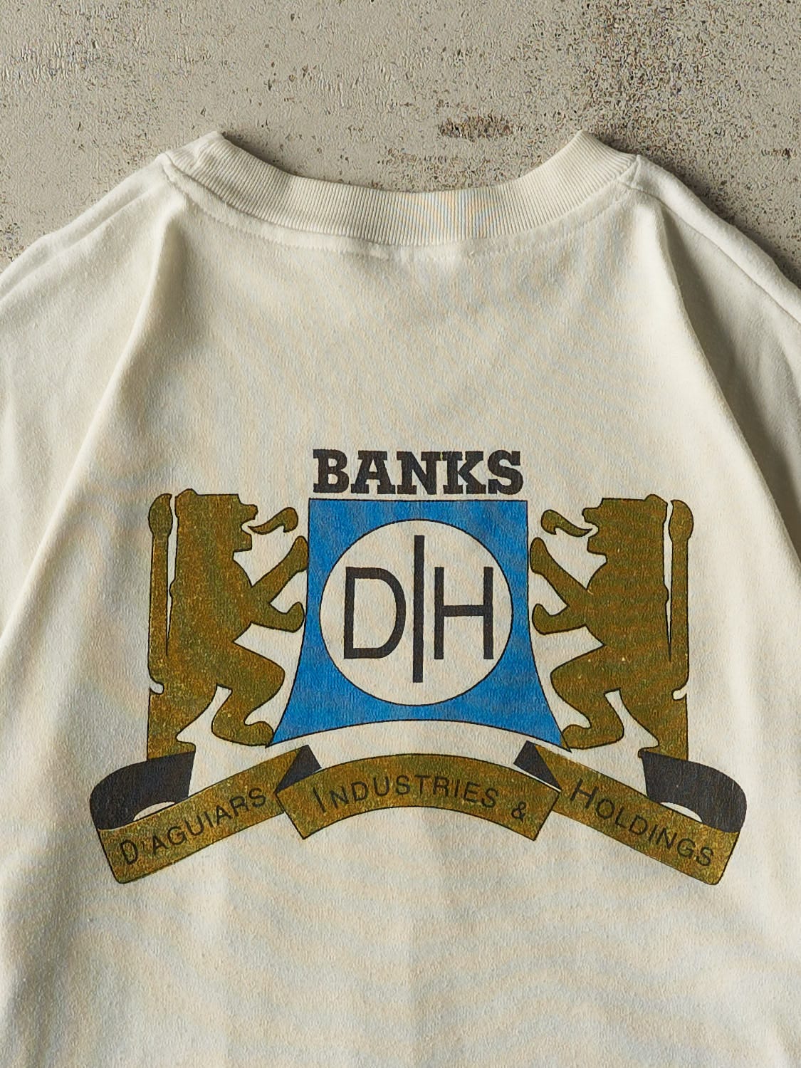 Vintage 80s White XM Rum Tee (L/XL)