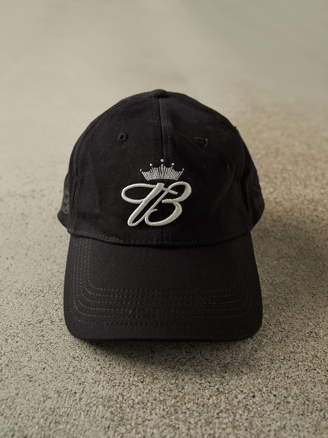 Vintage Y2K Black Budweiser Flex Fit Hat (O/S)