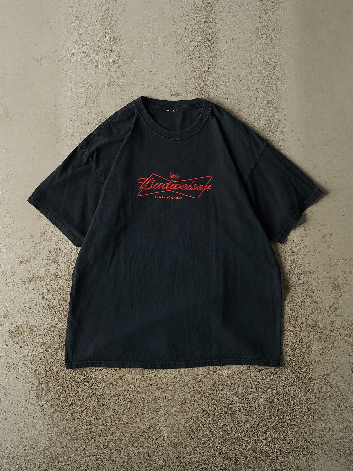 Vintage Y2K Black Budweiser Tee (L)