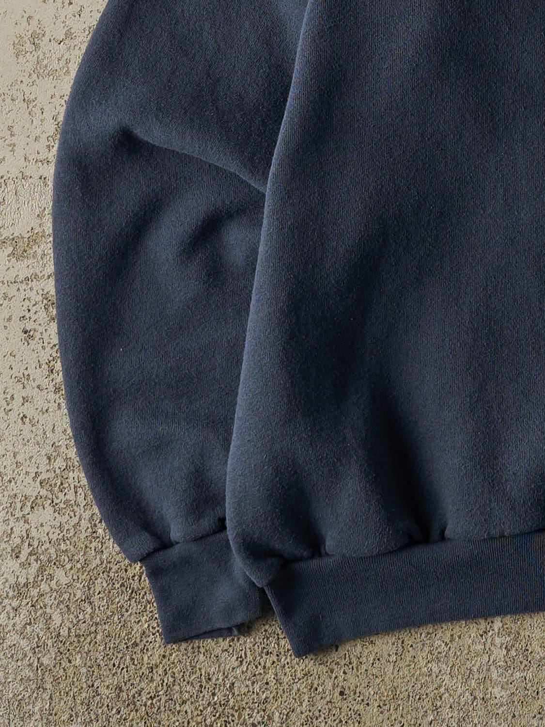 Vintage 90s Slate Blue Big Bear California Embroidered Crewneck (S/M)