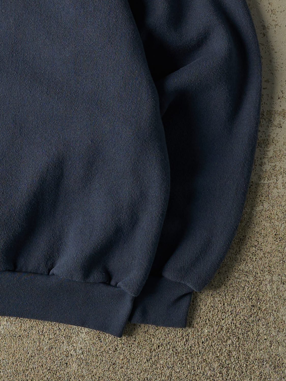 Vintage 90s Slate Blue Big Bear California Embroidered Crewneck (S/M)