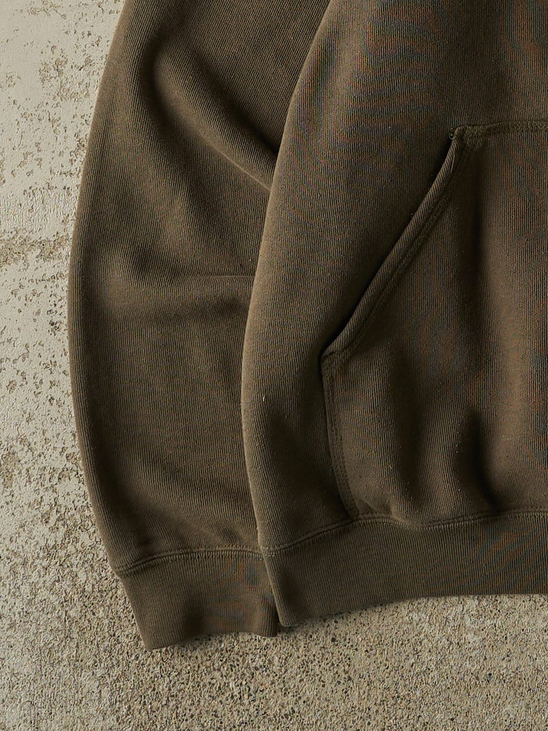 Vintage Y2K Sun Faded Green Carhartt Hoodie (XL)