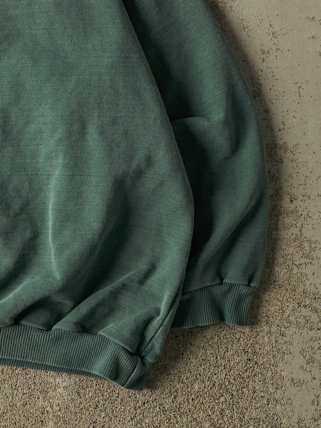 Vintage 90s Washed Green Boca Crewneck (S/M)