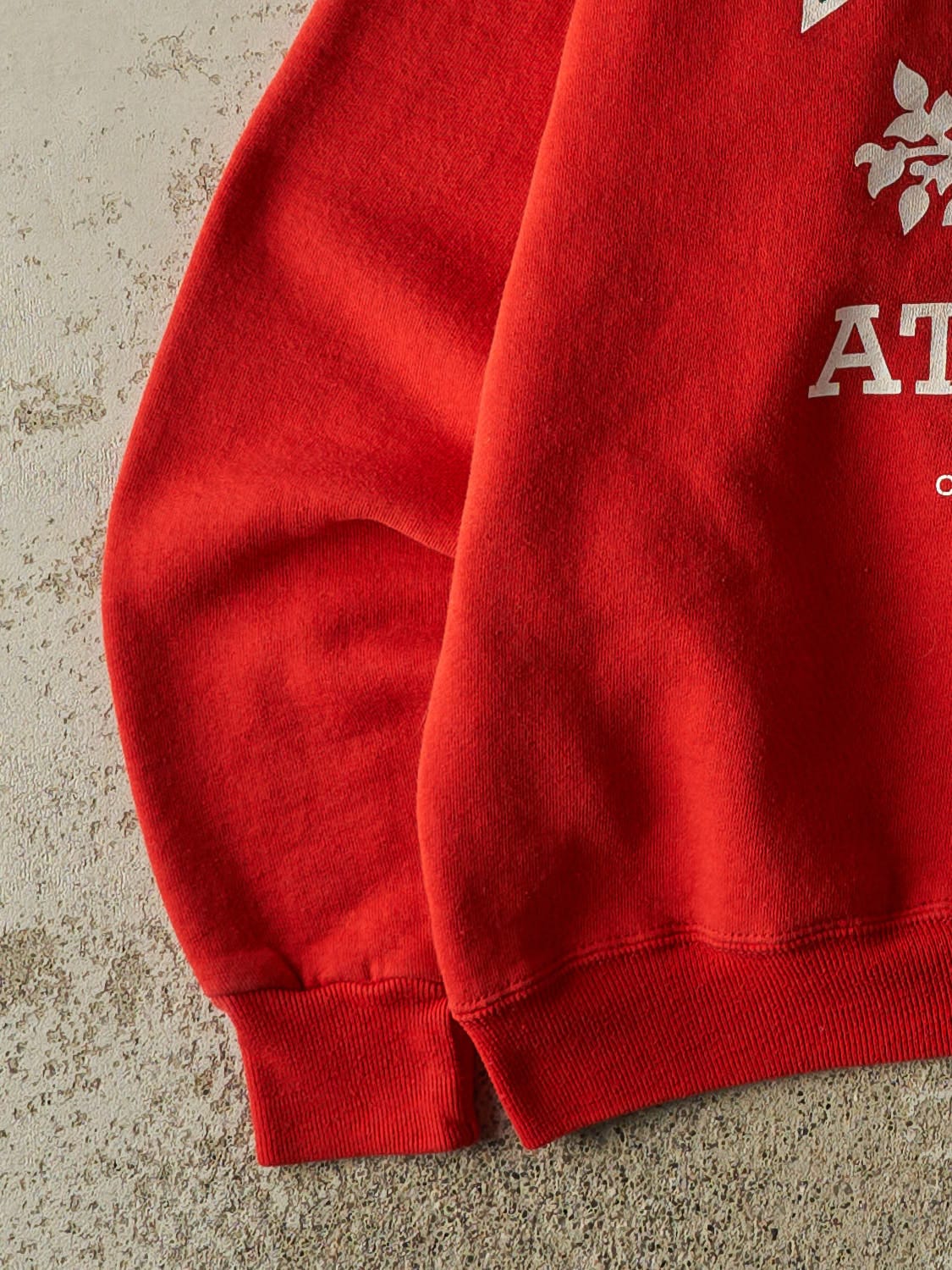 Vintage 80s Red Russell Athletic x Roots Crewneck (M/L)