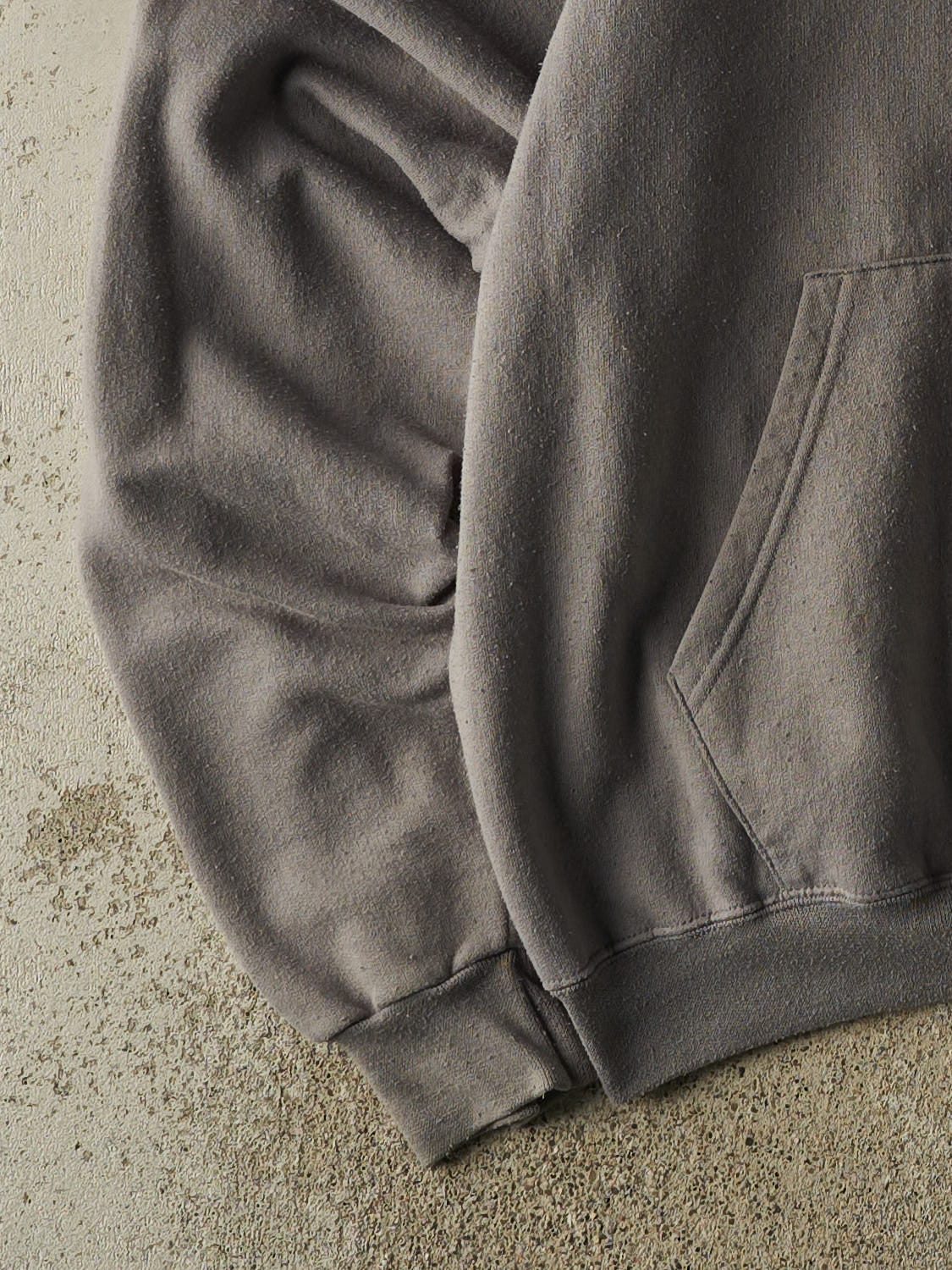 Vintage 90s Stone Grey Champion Hoodie (XL/XXL)