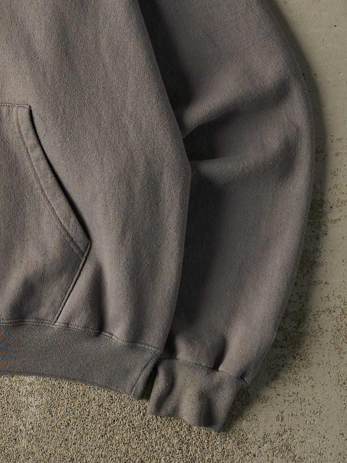 Vintage 90s Stone Grey Champion Hoodie (XL/XXL)