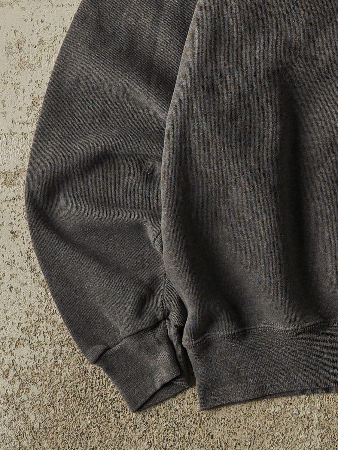 Vintage 80s Charcoal Grey Blank Crewneck (S/M)