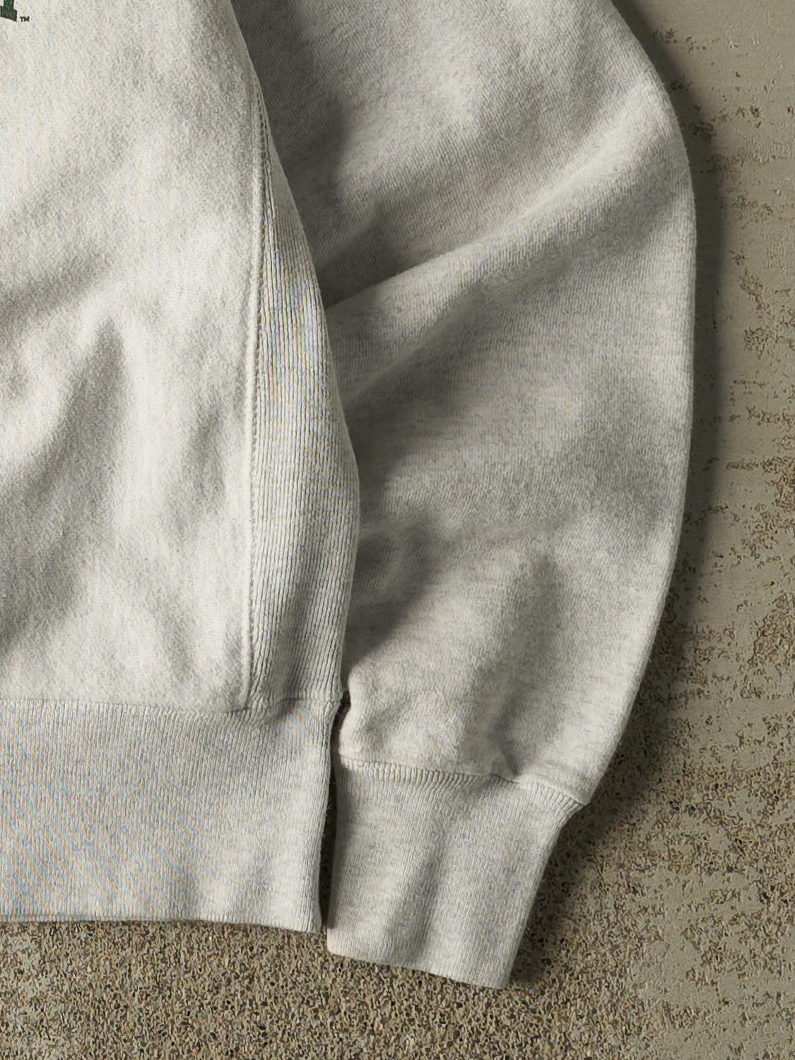 Vintage Y2K Heather Grey Champion Reverse Weave Ohio University Crewneck (S)