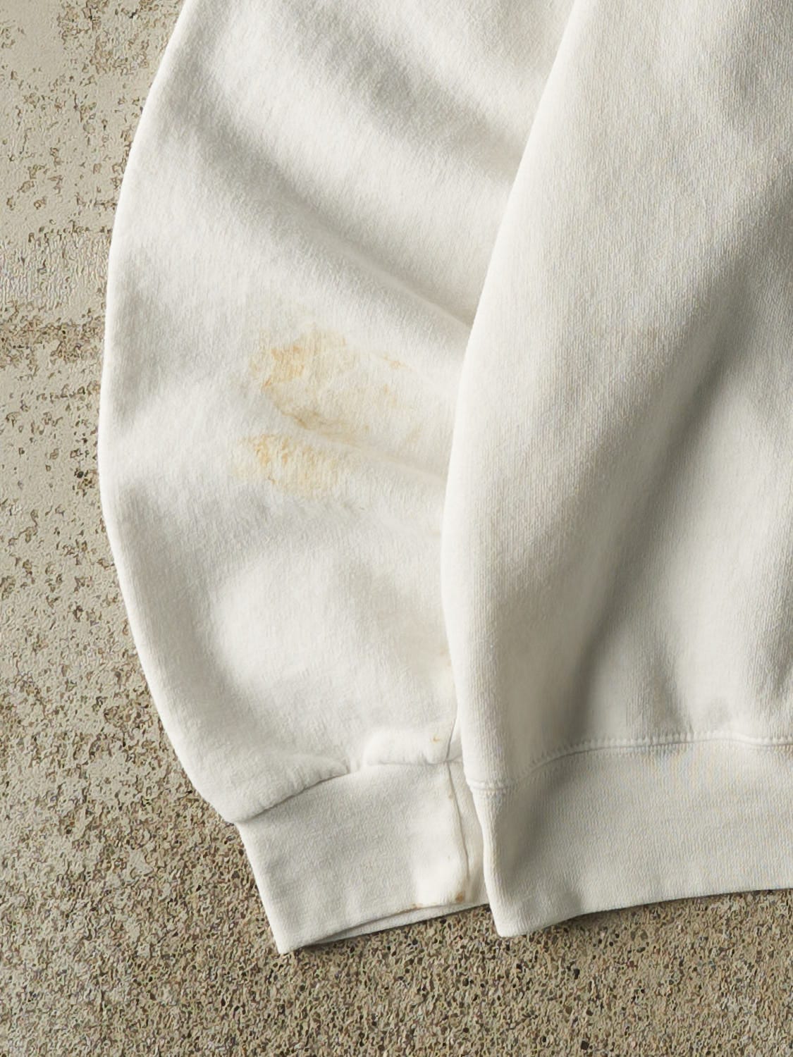 Vintage 90s White Penn State University Crewneck (M/L)