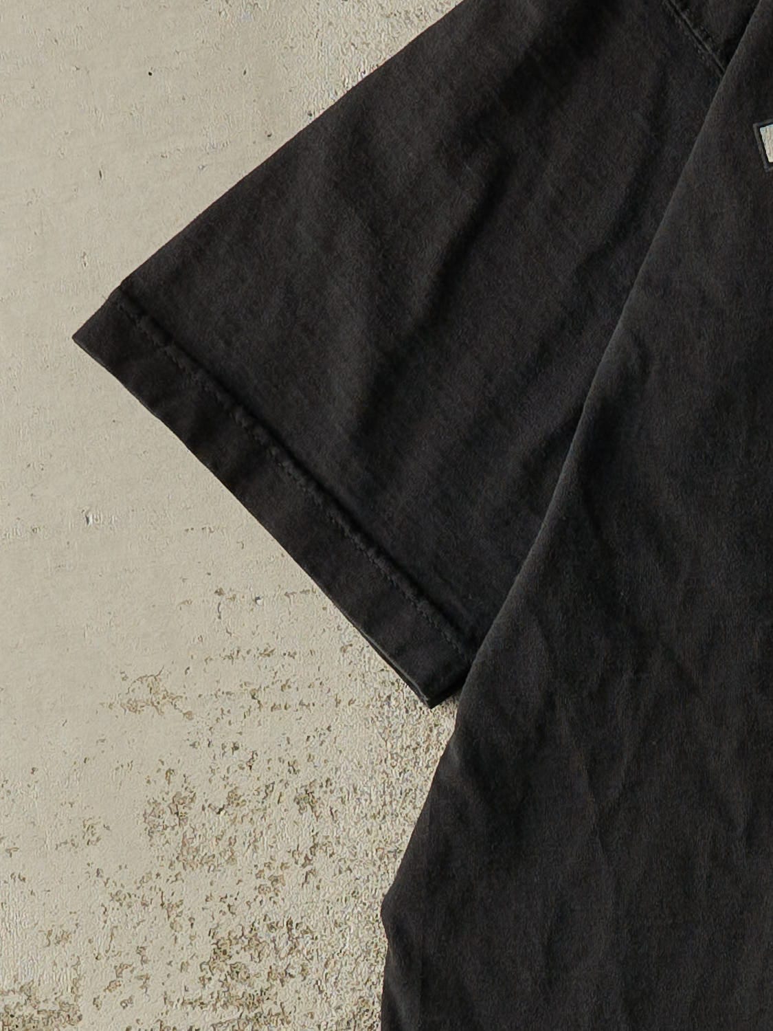 Vintage 90s Faded Black Wilson Logo Tee (XL/XXL)