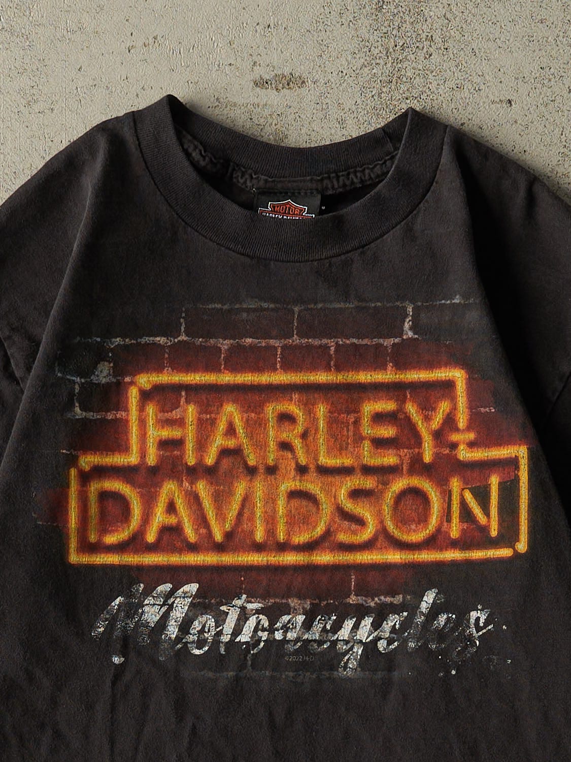 22' Faded Black Harley Davidson Ellington CT Tee (S/M)