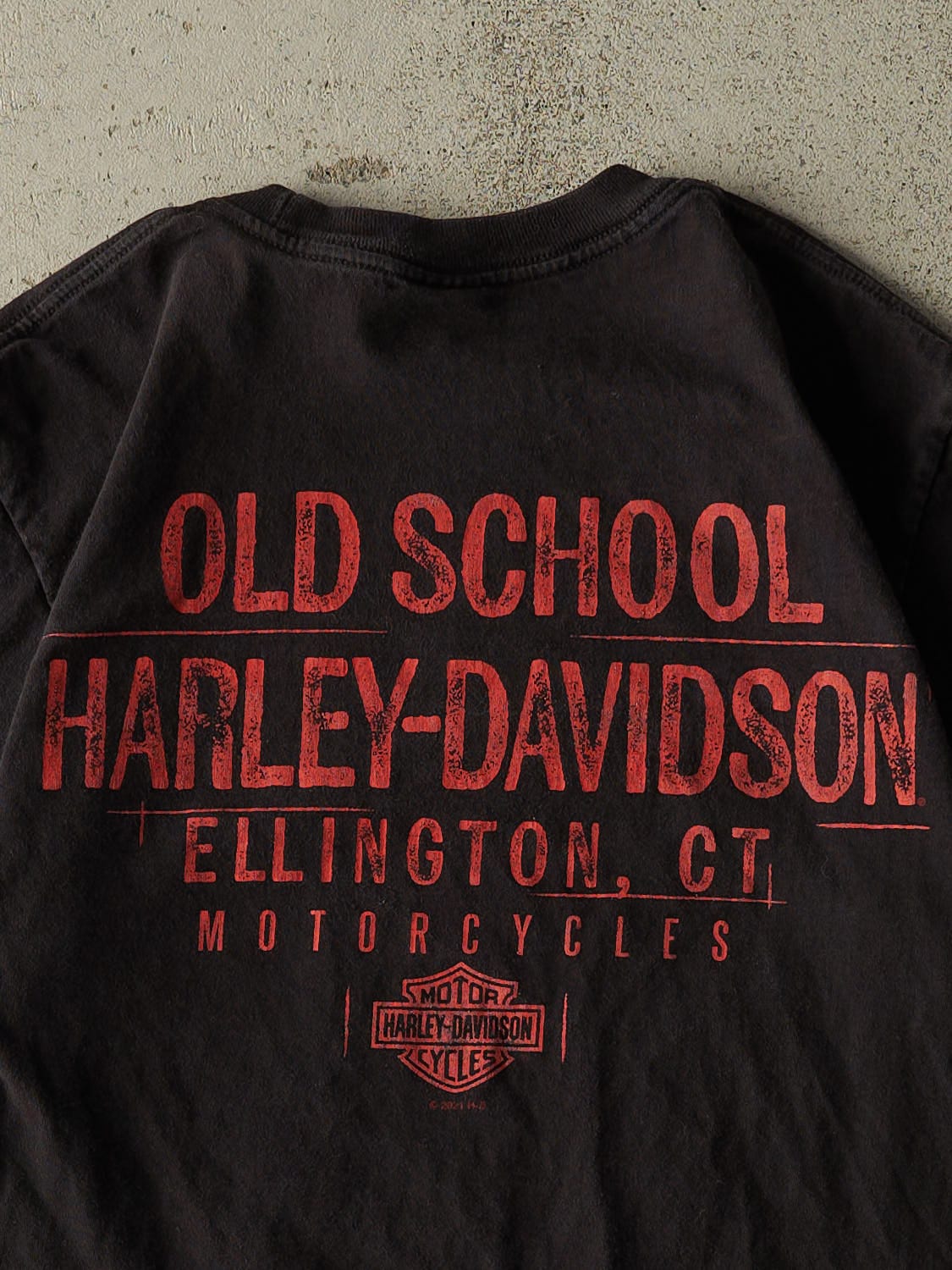22' Black Harley Davidson Ellington CT Tee (S/M)