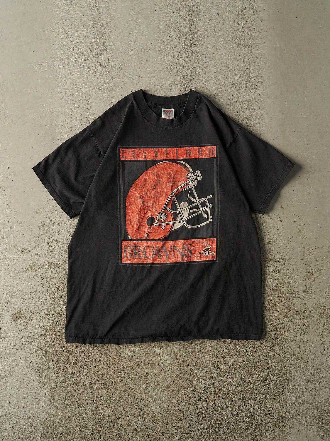 Vintage 90s Black Cleveland Browns Tee (L)