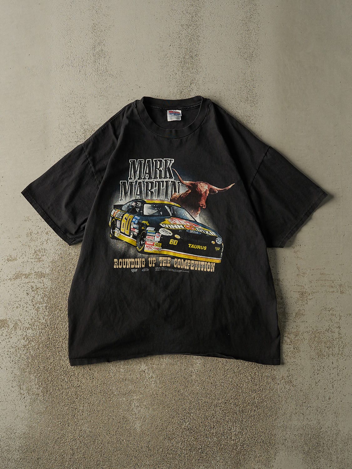 Vintage 98' Black Mark Martin Nascar Tee (XL)