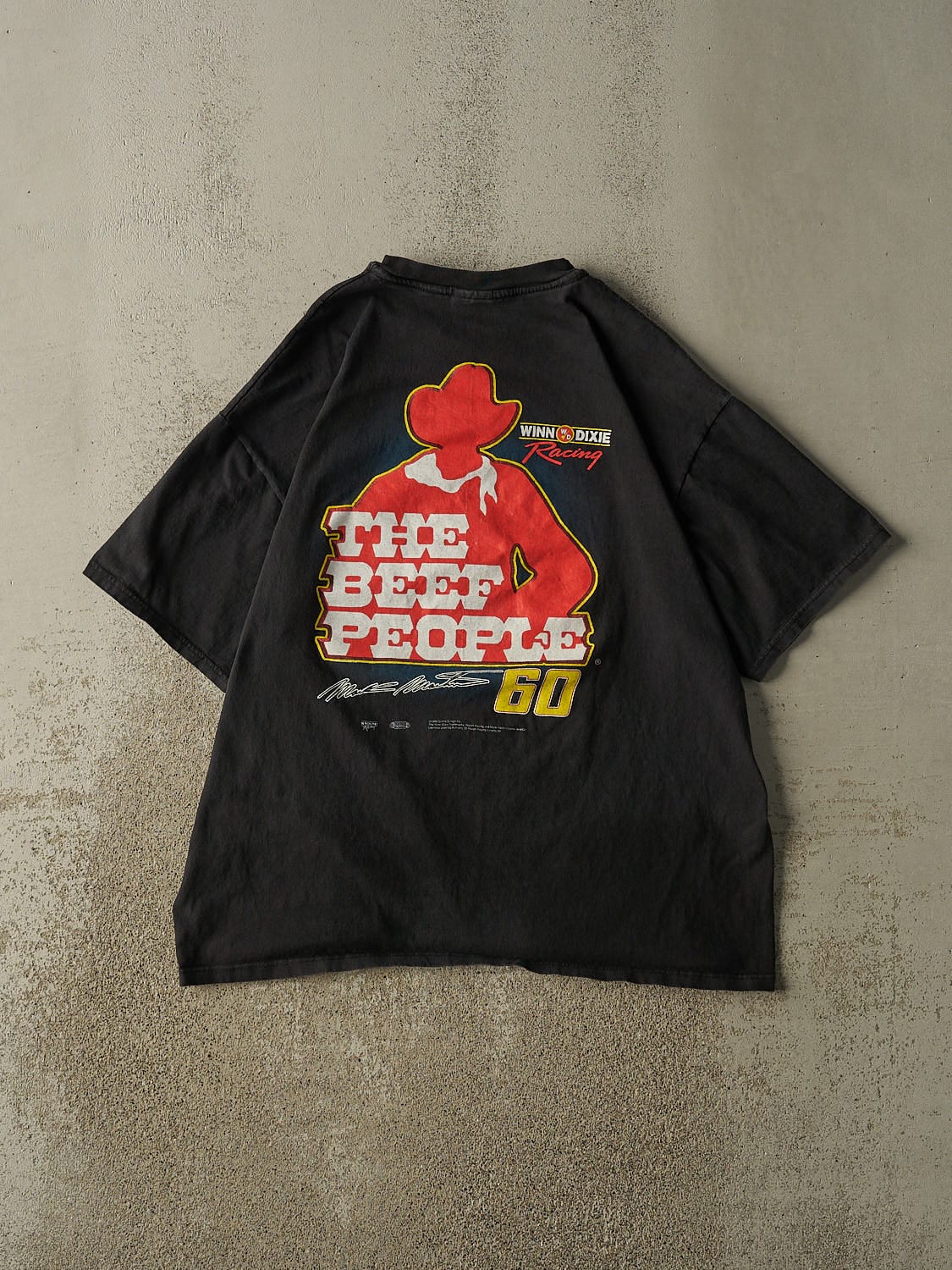 Vintage 98' Black Mark Martin Nascar Tee (XL)