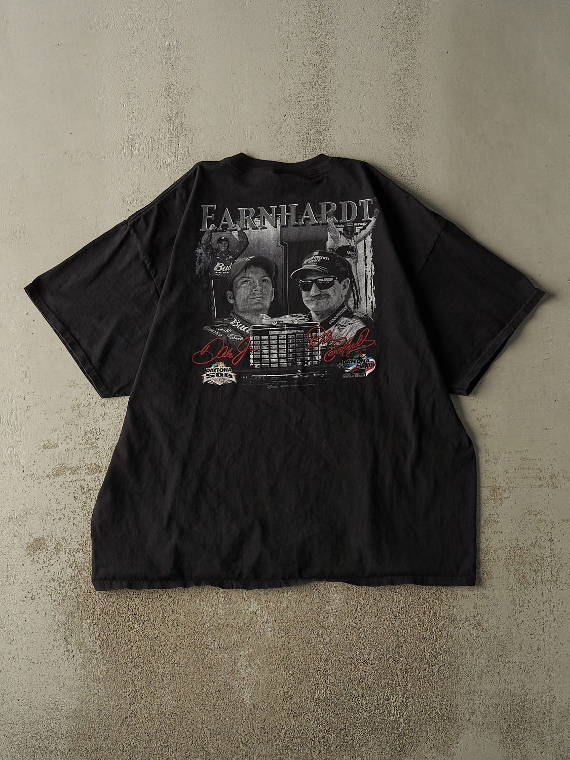 Vintage 98' Black Daytona 500 Earnhardt Tee (XXL/XXXL)