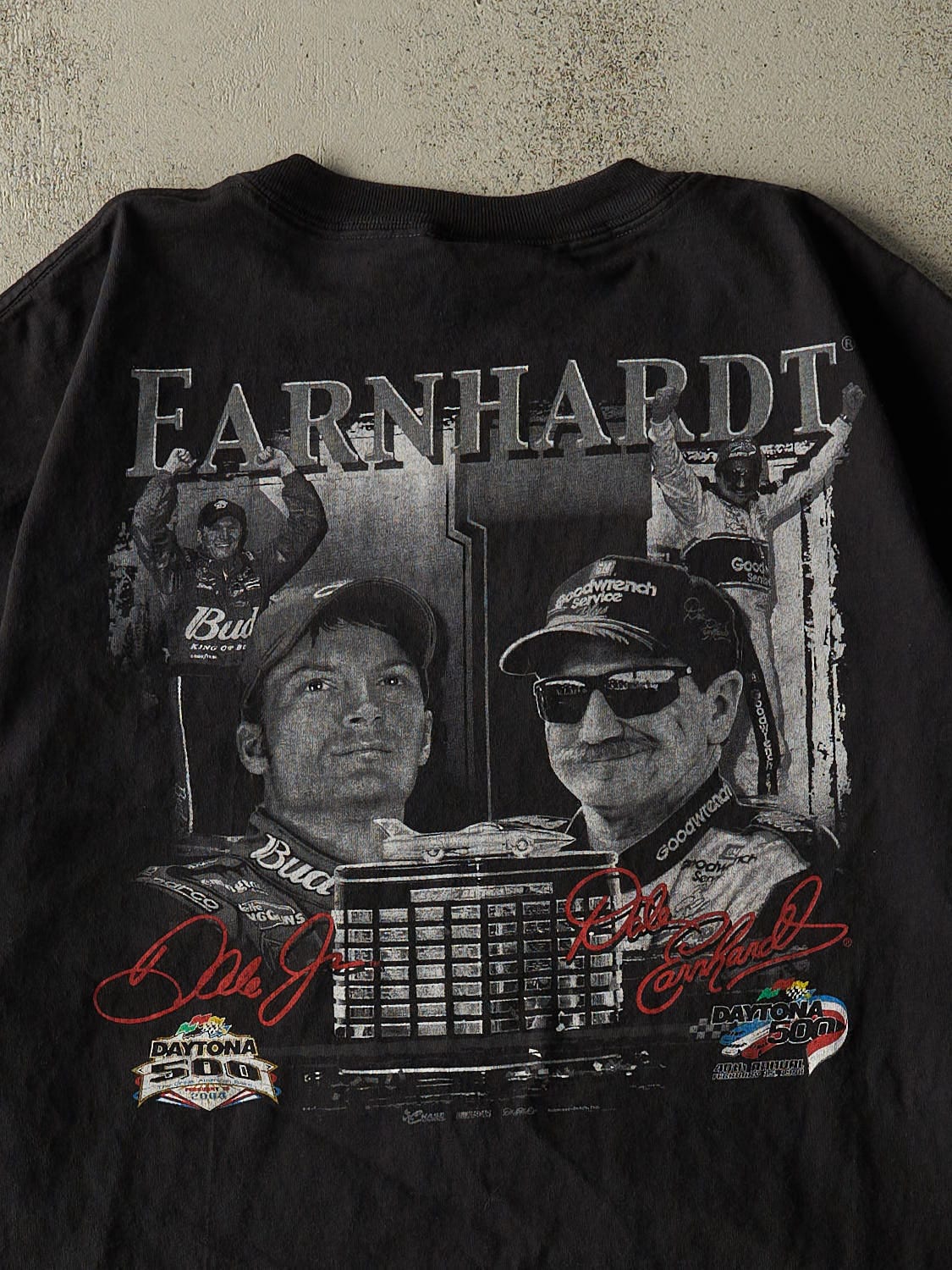 Vintage 98' Black Daytona 500 Earnhardt Tee (XXL/XXXL)