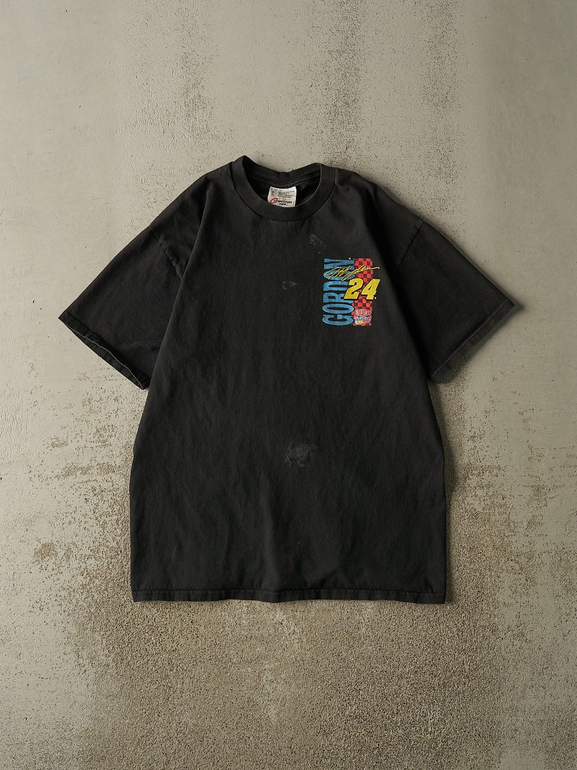 Vintage 99' Black Jeff Gordon Nascar Tee (L/XL)