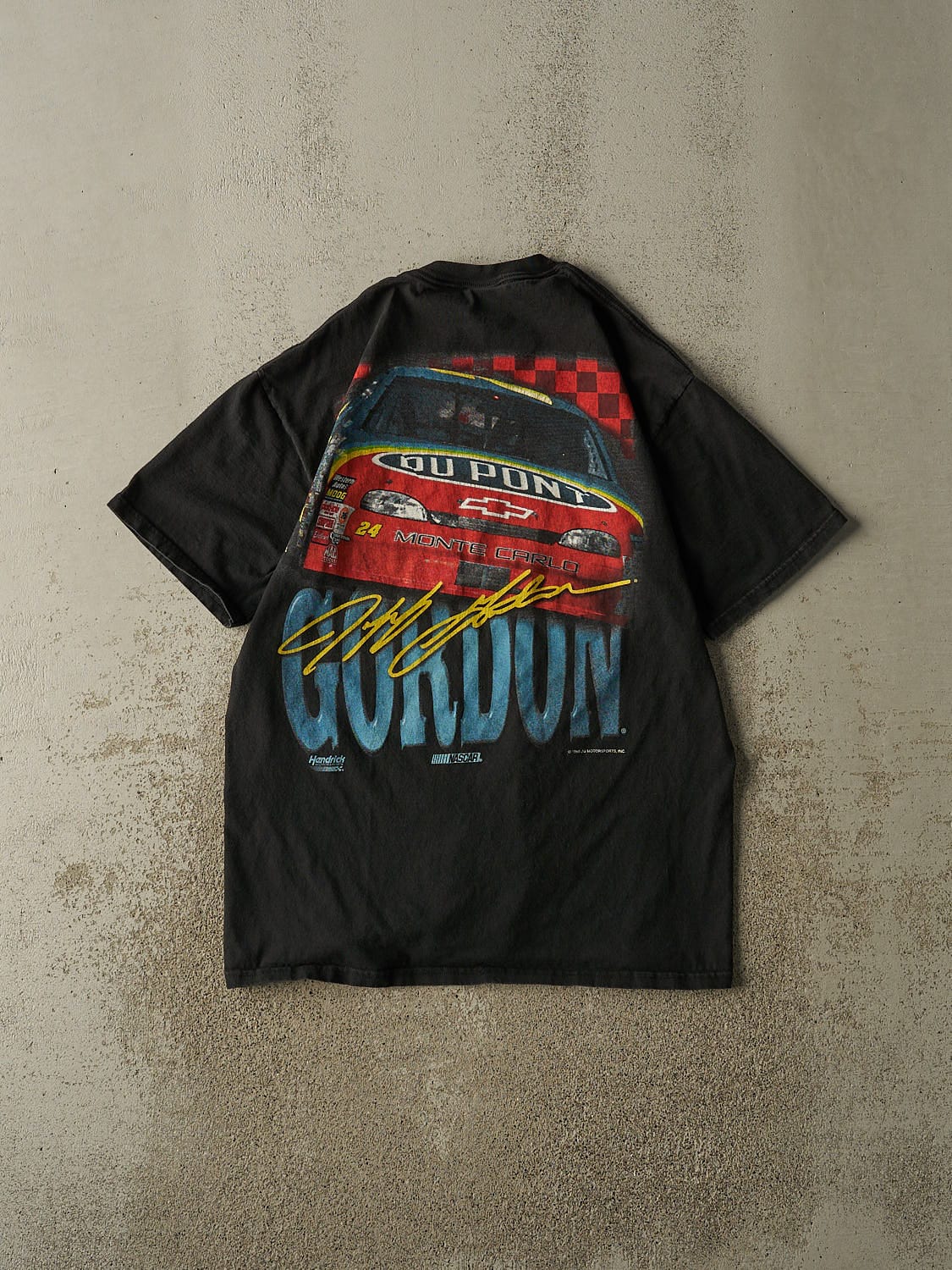 Vintage 99' Black Jeff Gordon Nascar Tee (L/XL)
