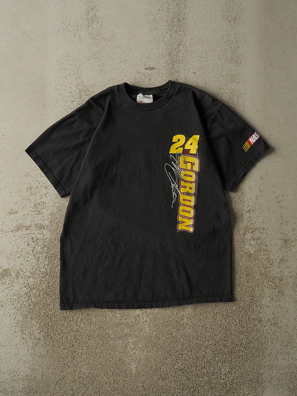 Vintage 02' Black Jeff Gordon Nascar Tee (M)