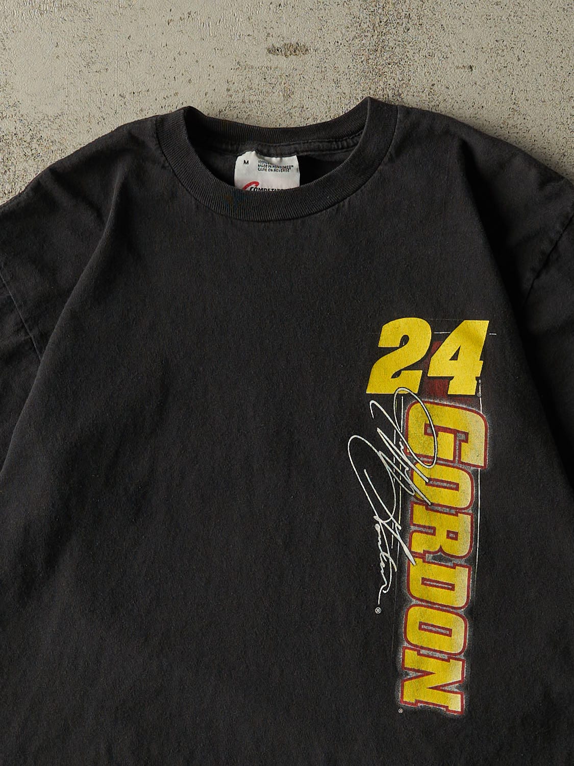 Vintage 02' Black Jeff Gordon Nascar Tee (M)