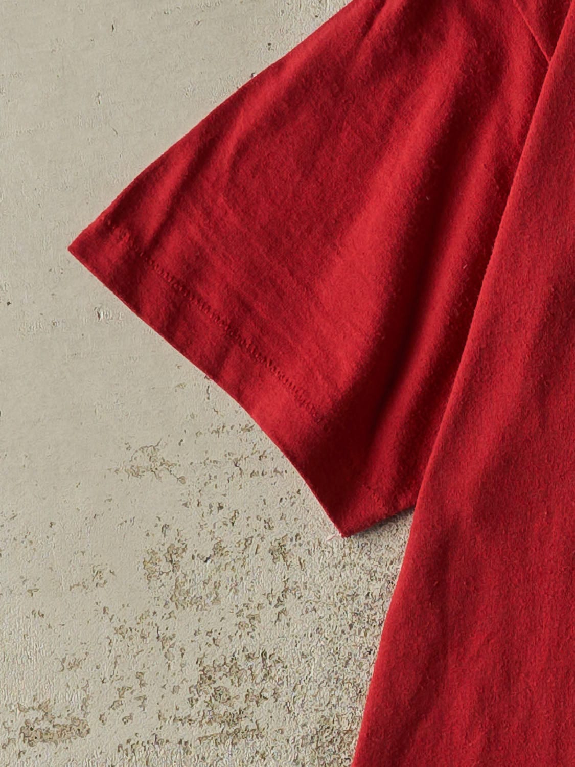 Vintage 80s Burgundy University of Oklahoma Single Stitch Tee (L)