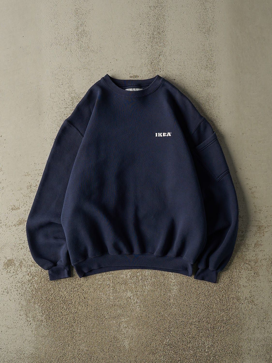 Vintage Y2K Navy Blue Ikea Embroidered Crewneck (M/L)