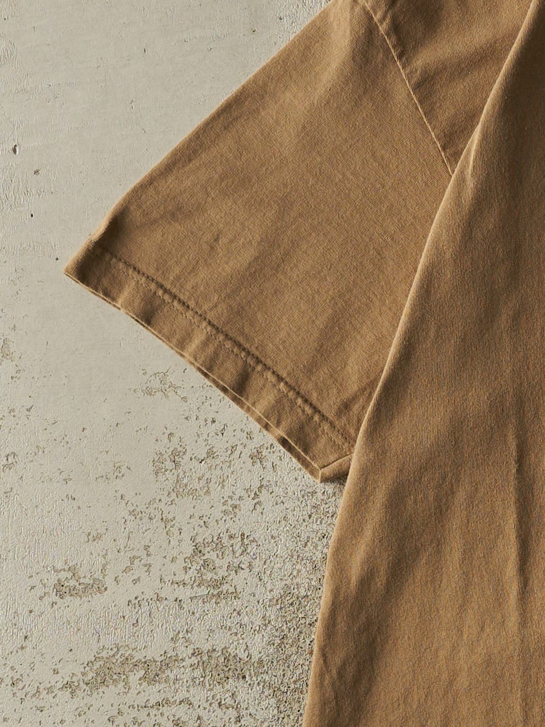 Vintage Y2K Beige Mighty Healthy Tee (L/XL)