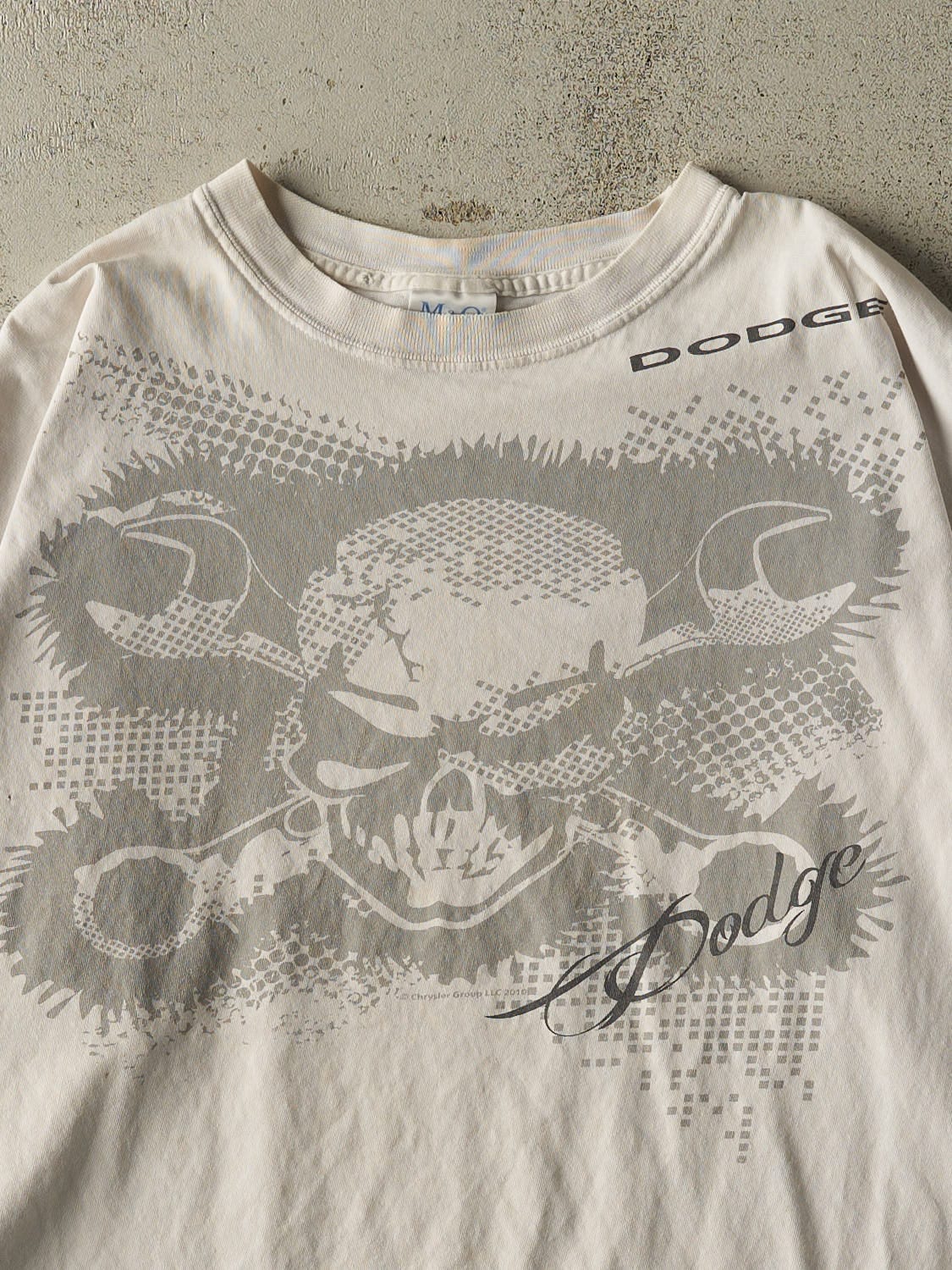 Vintage 10' Beige Dodge Long Sleeve (XL/XXL)