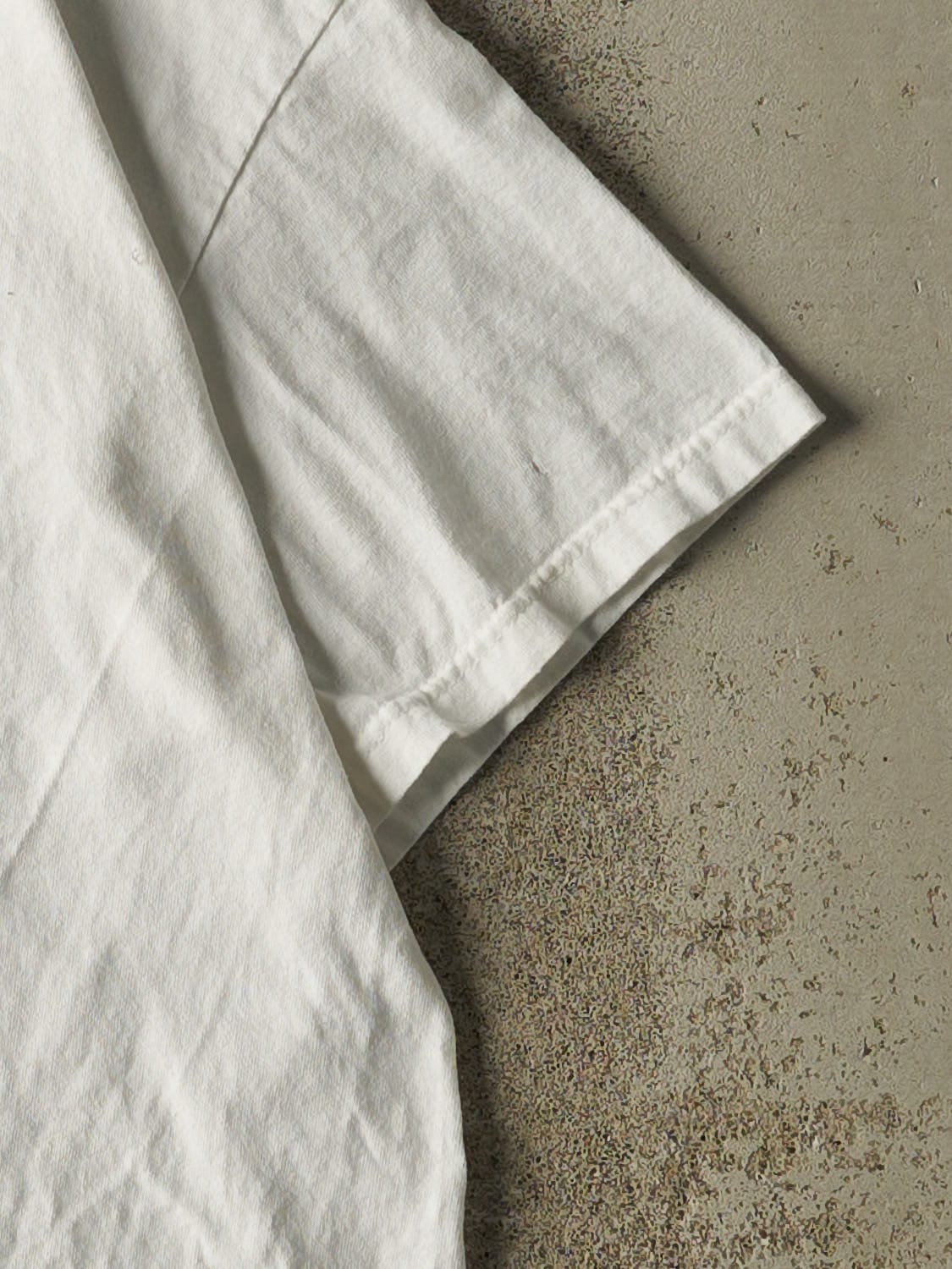 Vintage Y2K White Kawaski Tee (M/L)