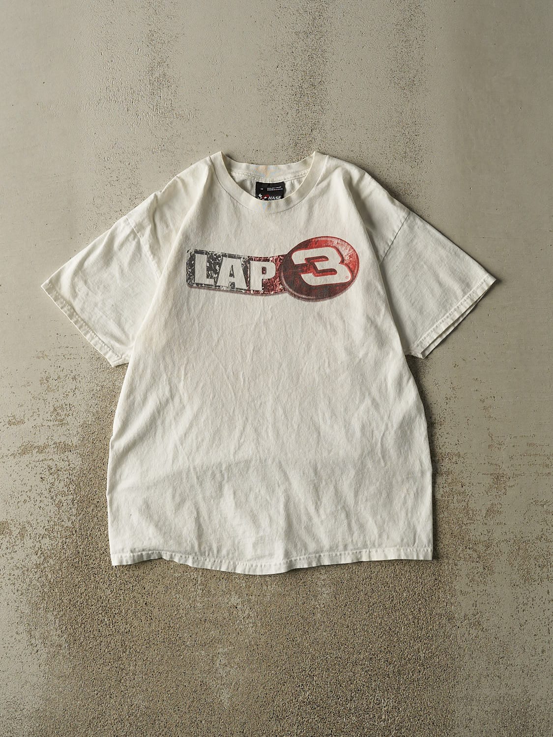 Vintage Y2K White Dale Earnhardt Forever the Man Tee (M/L)
