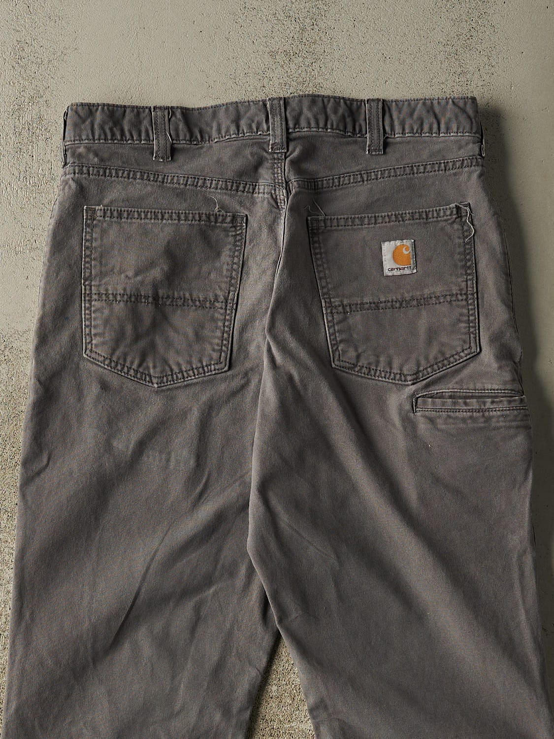 Vintage Y2K Grey Carhartt Work Pants (32x30)