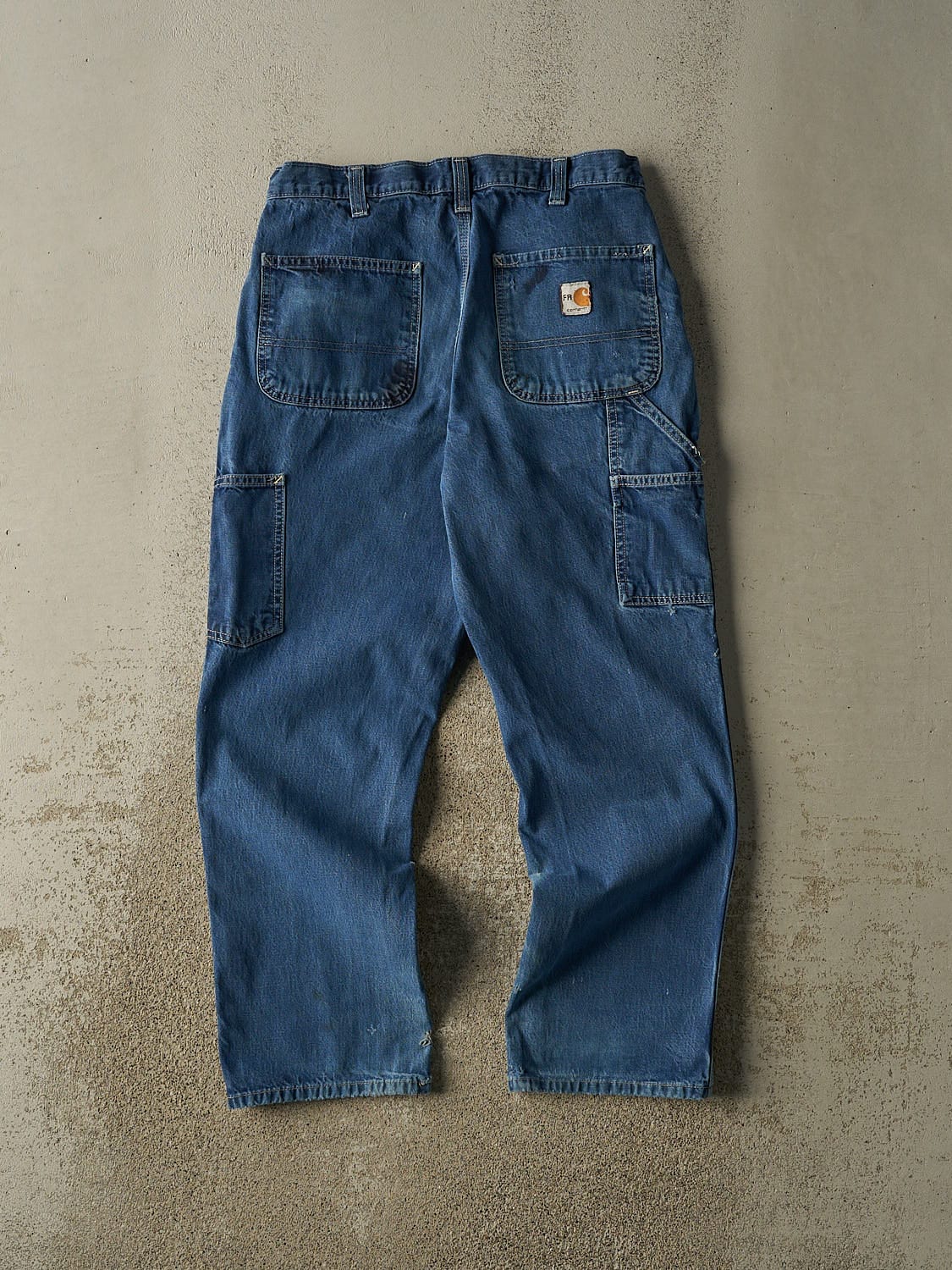 Vintage Y2K Mid Wash Carhartt Carpenter Jeans (31x29.5)
