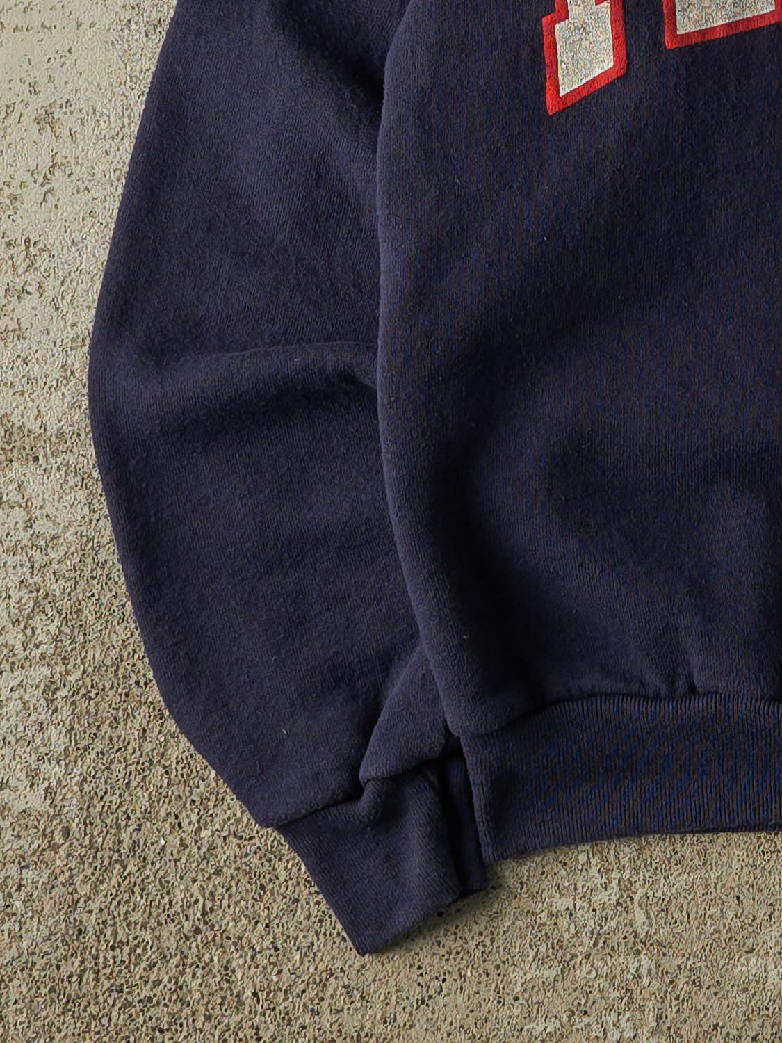 Vintage 80s Navy Blue Temple University Crewneck (XXS/XS)