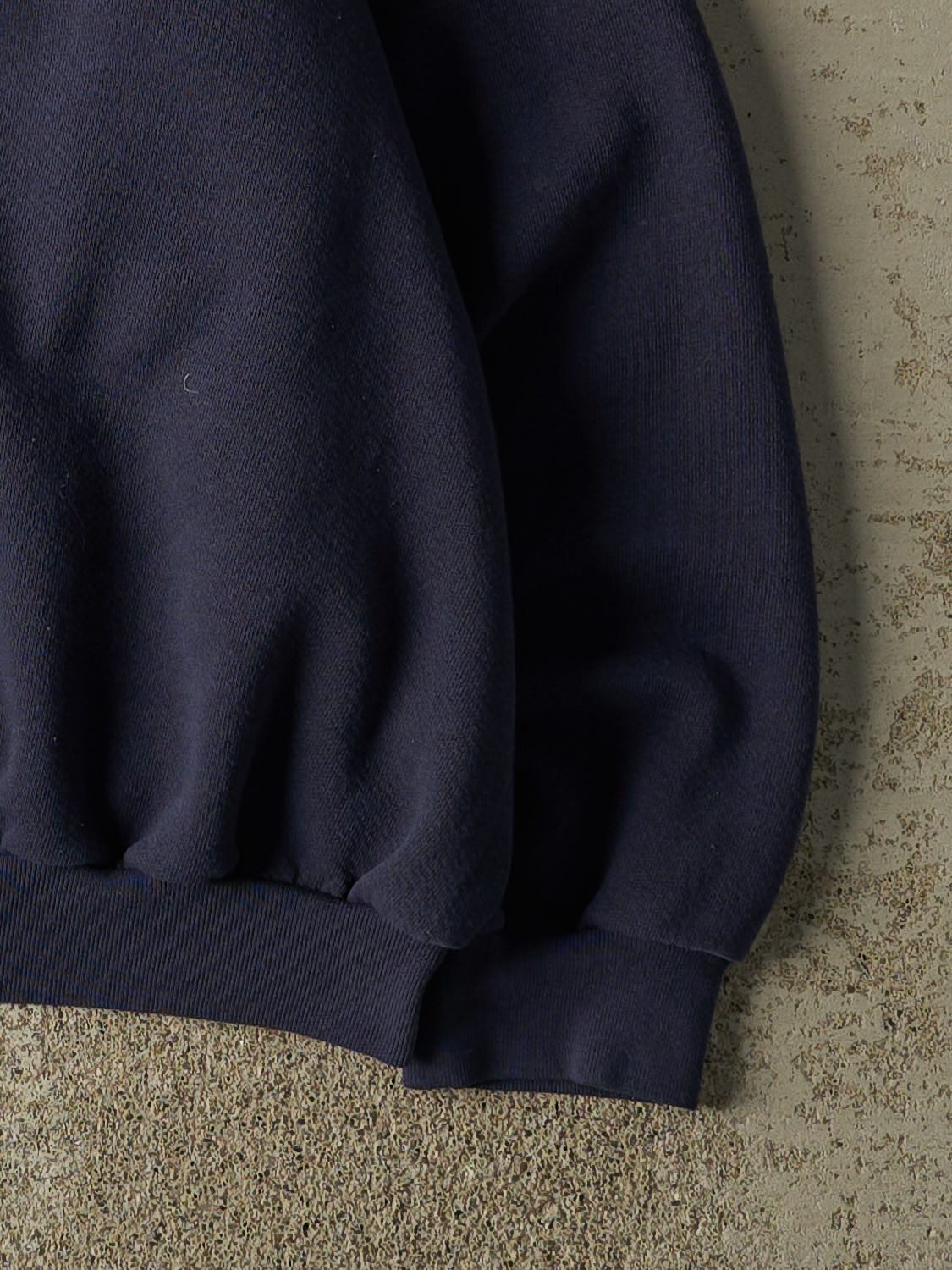 Vintage 90s Navy Blue New England Patriots Crewneck (XL)
