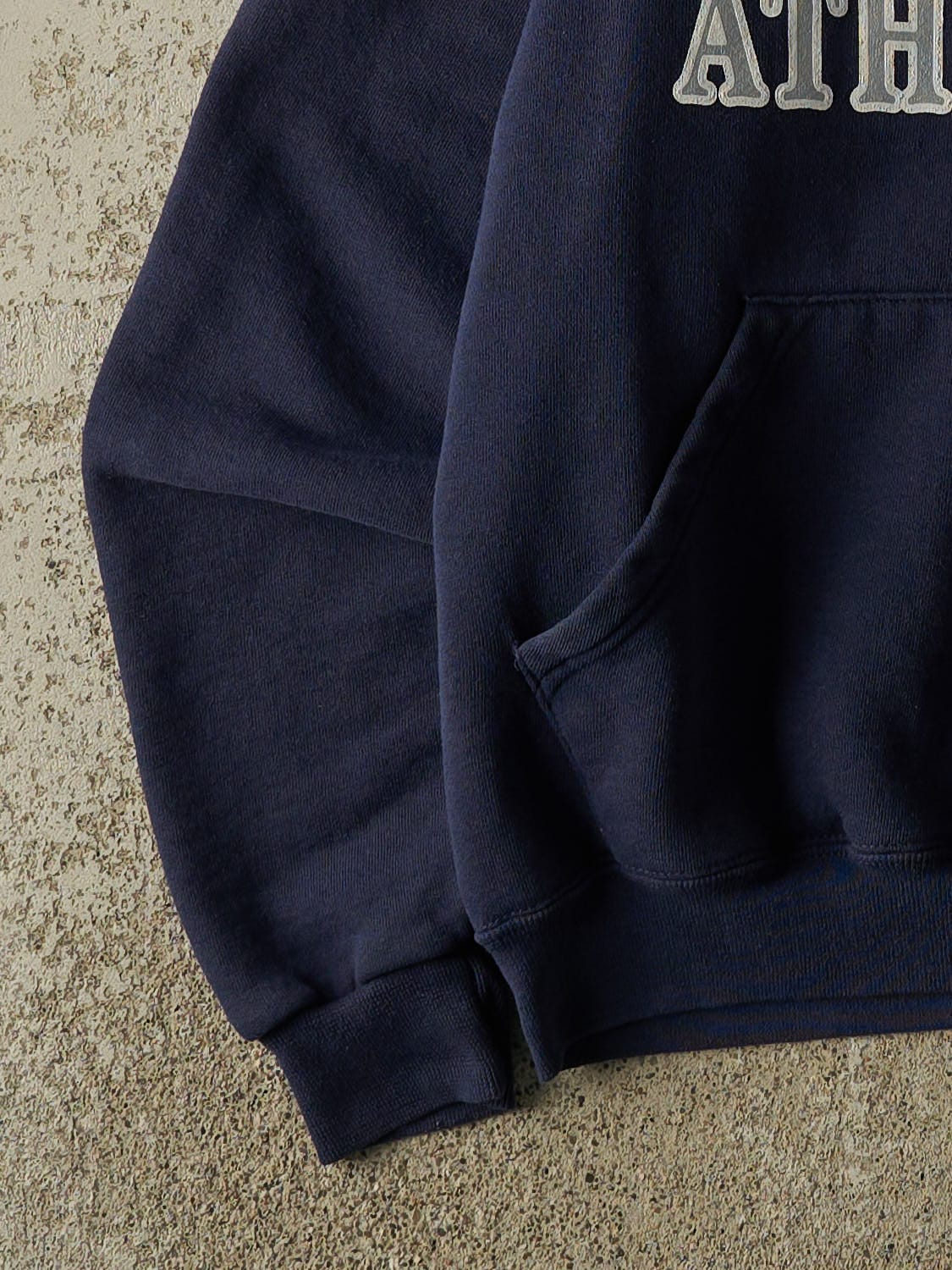 Vintage Y2K Navy Blue Russell Athletic Villanova Hoodie (XS/S)