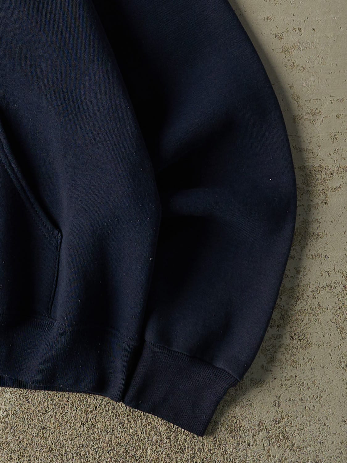 Vintage 90s Navy Blue Nike Embroidered Hoodie (S/M)