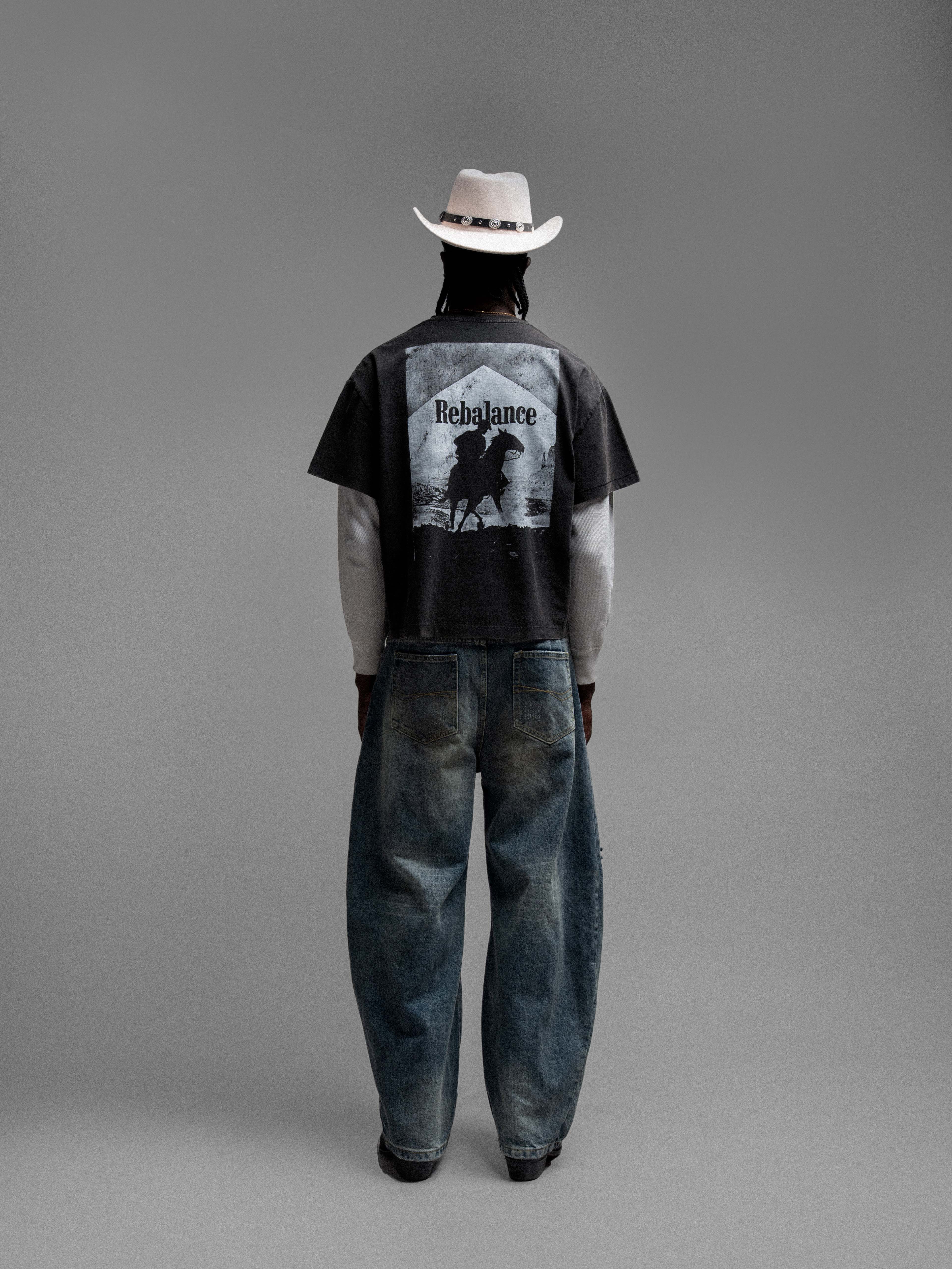 Desert Rider Tee - Jet Black