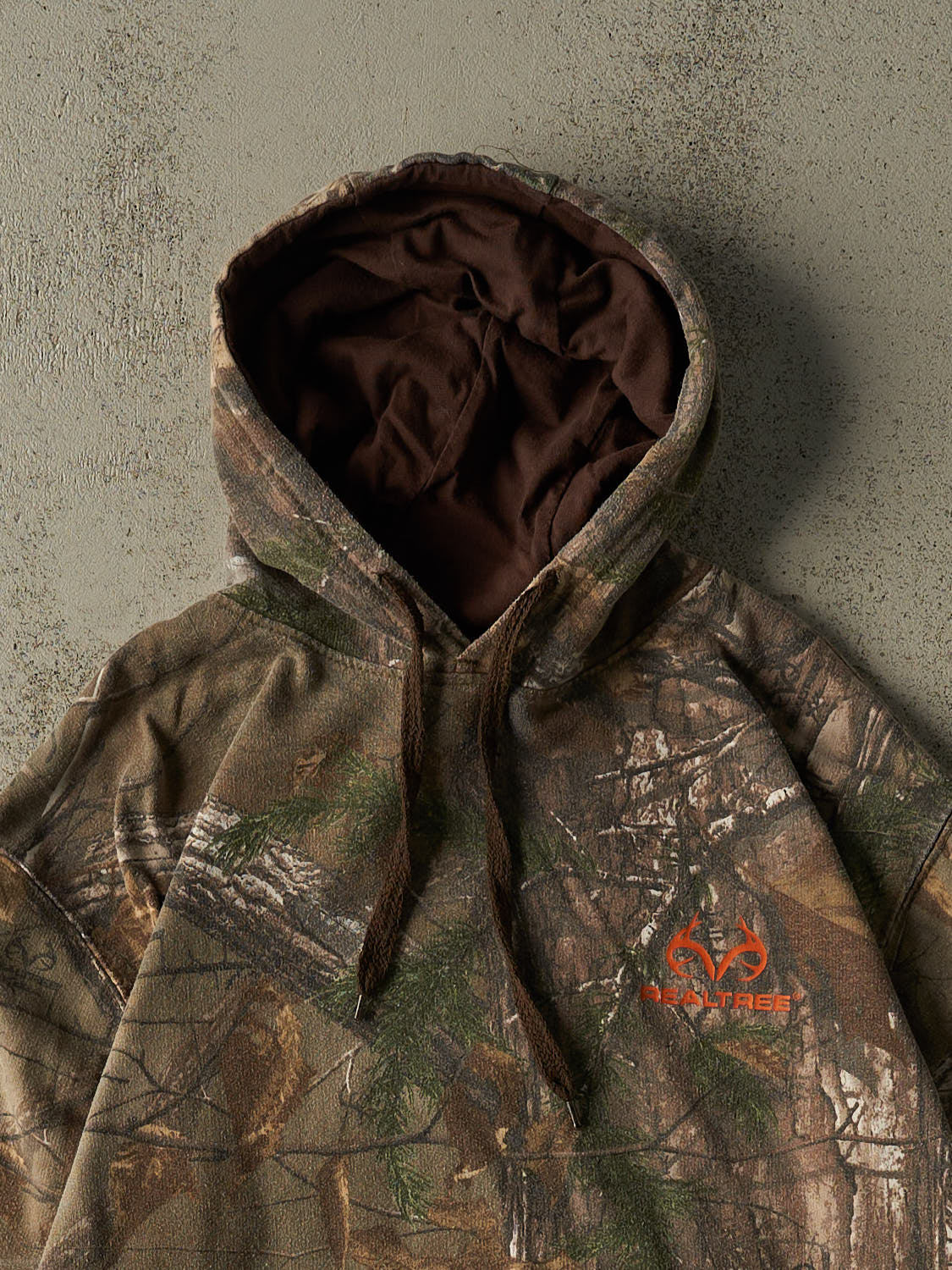 Vintage 90s Camo Realtree Logo Hoodie (M/L)
