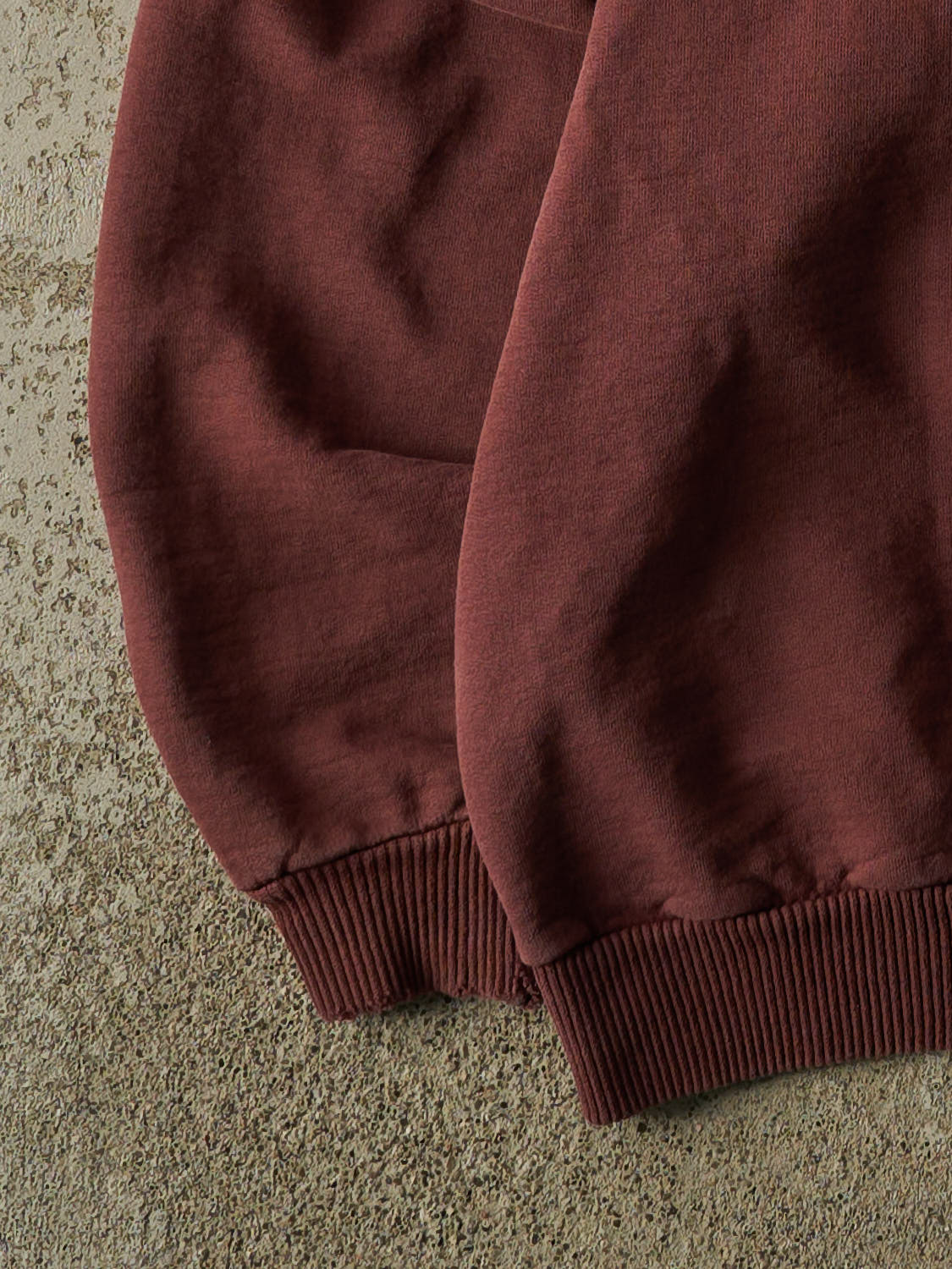 Vintage 90s Burgundy Non-Fiction Blank Crewneck (XL/XXL)