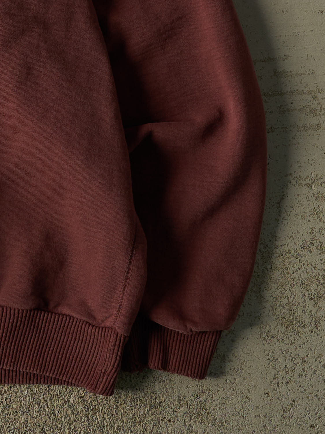 Vintage 90s Burgundy Non-Fiction Blank Crewneck (XL/XXL)